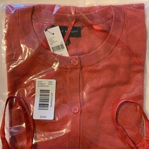 Lane Bryant Button-Up LS Cardigan w/ Matching Tank